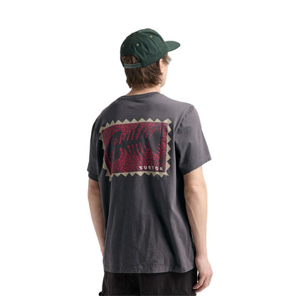 Burton Throwback 1992 Short Sleeve T-Shirt Gotham Gray 2027
