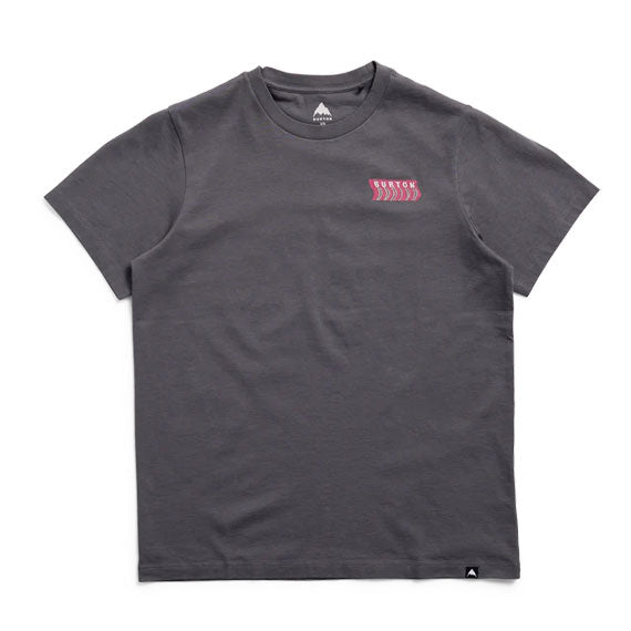 Burton Throwback 1992 Short Sleeve T-Shirt Gotham Gray 2027