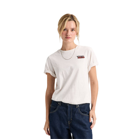 Burton Throwback 1992 Short Sleeve T-Shirt Stout White 2027
