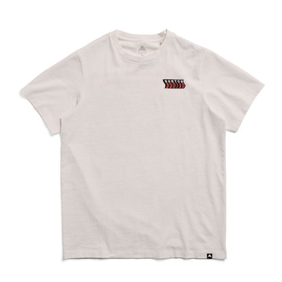 Burton Throwback 1992 Short Sleeve T-Shirt Stout White 2027