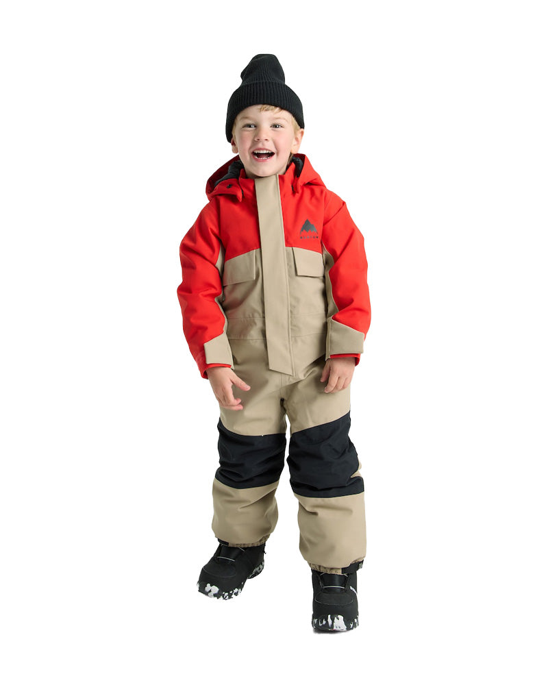 Burton Toddlers' 2L One Piece Flame Scarlet/Summit Taupe 2026