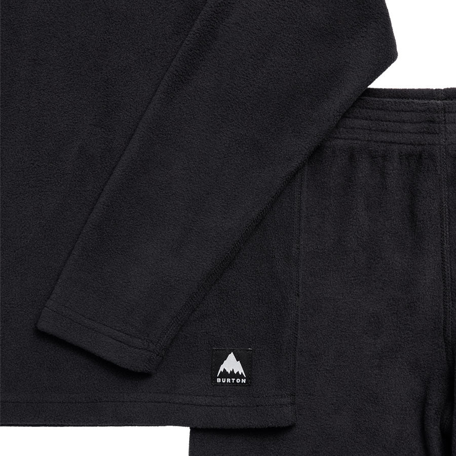 Burton Toddlers' Fleece Base Layer Set True Black 2027