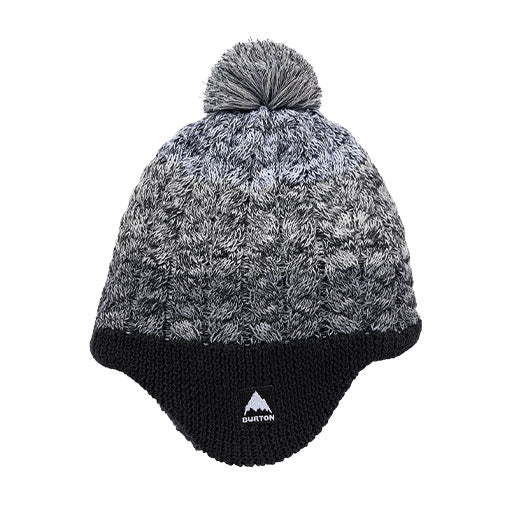 Burton Toddlers' Fleece-Lined Earflap Beanie True Black 2026