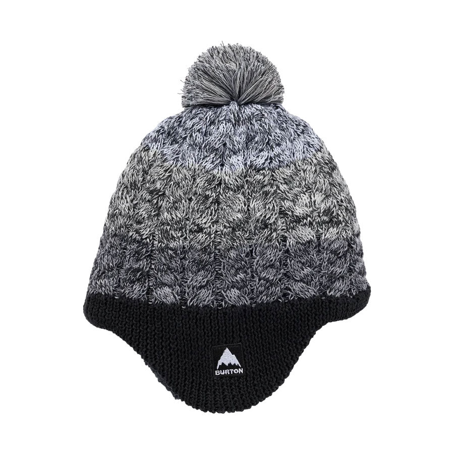 Burton Toddlers' Fleece-Lined Earflap Beanie True Black 2027