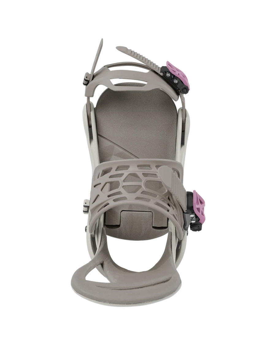 Burton Women's Citizen Re:Flex Snowboard Bindings Chinchilla Gray 2027
