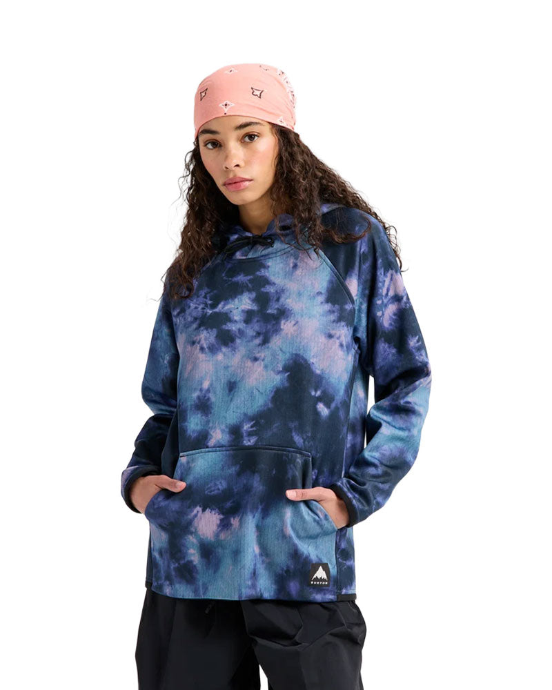 Burton Women's Crown Weatherproof Pullover Fleece Crystal Dye 2027
