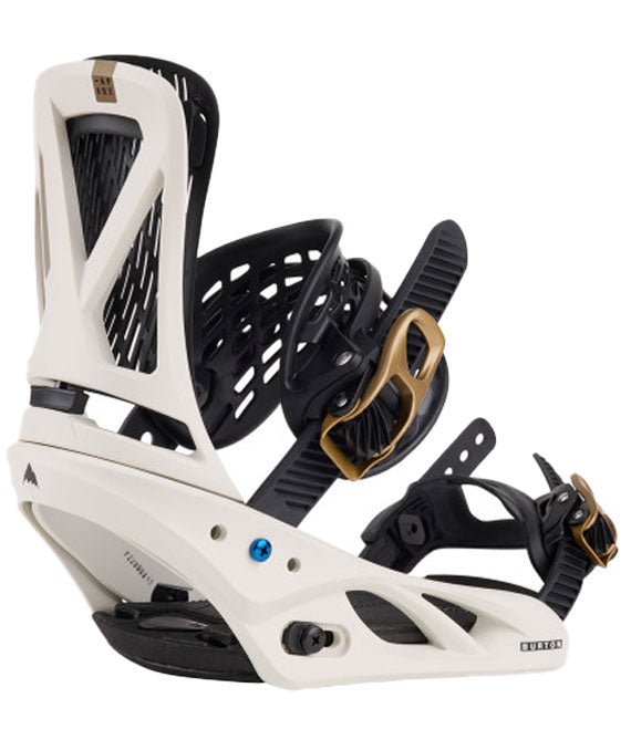 Burton Women's Escapade Re:Flex Binding White/Gold 2024