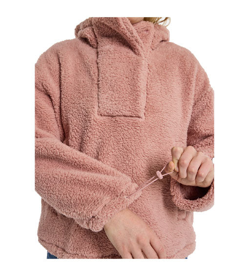 Burton Women's Lemma Fleece Pullover Powder Blush 2024