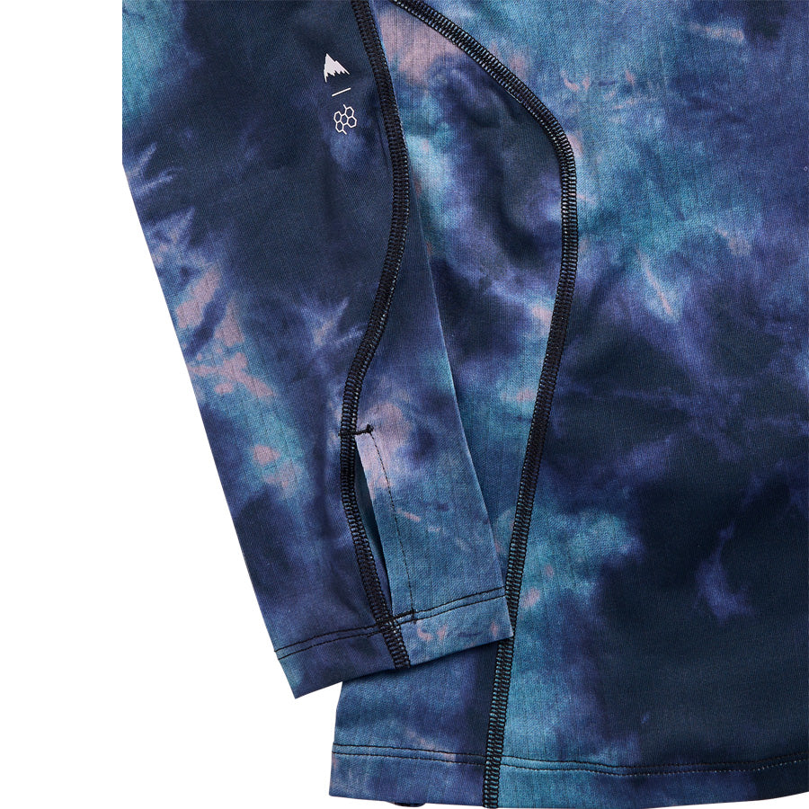 Burton Women's Lightweight Base Layer Crewneck Crystal Dye 2027