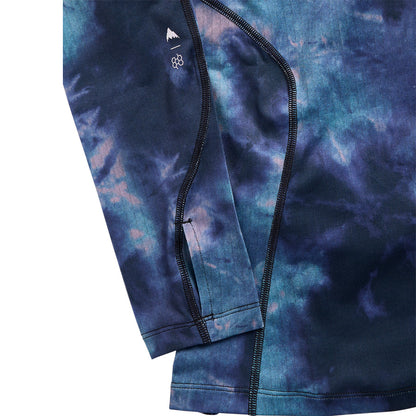 Burton Women's Lightweight Base Layer Crewneck Crystal Dye 2027
