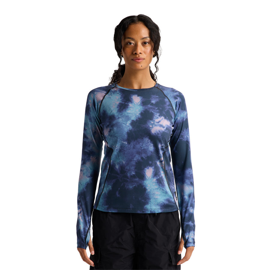 Burton Women's Lightweight Base Layer Crewneck Crystal Dye 2027
