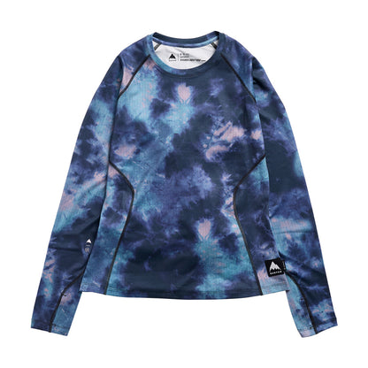Burton Women's Lightweight Base Layer Crewneck Crystal Dye 2027