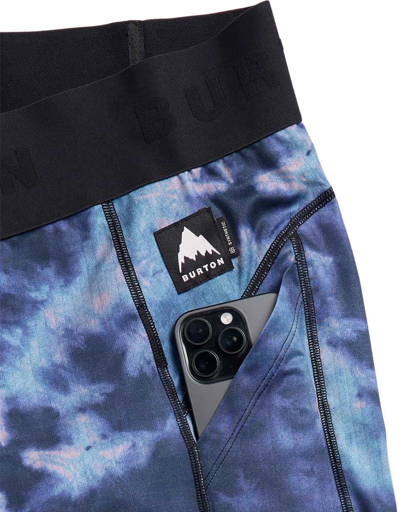 Burton Women's Lightweight Base Layer Pants Crystal Dye 2027