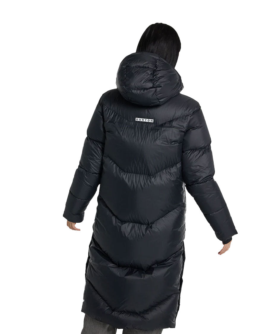 Burton Women's Long Down Parka Black – The Source Snowboard & Skate
