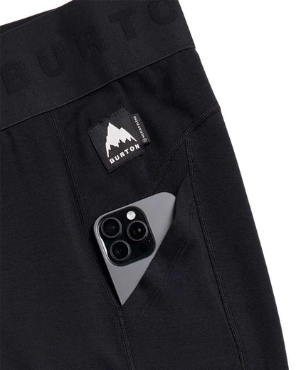 Burton Women's Merino Blend Mwt Base Layer Pants True Black 2027