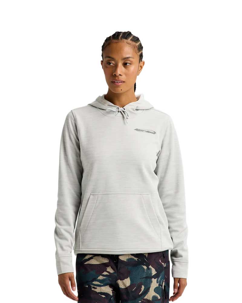 Burton Women's Oak Pullover Hoodie Gray Cloud Heather 2027