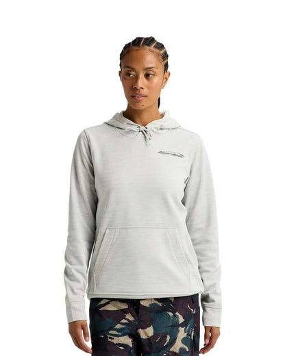 Burton Women's Oak Pullover Hoodie Gray Cloud Heather 2027