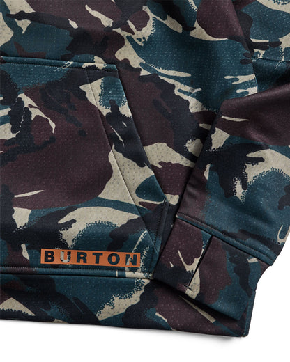 Burton Women's Oak Pullover Hoodie Seersucker Camo 2027