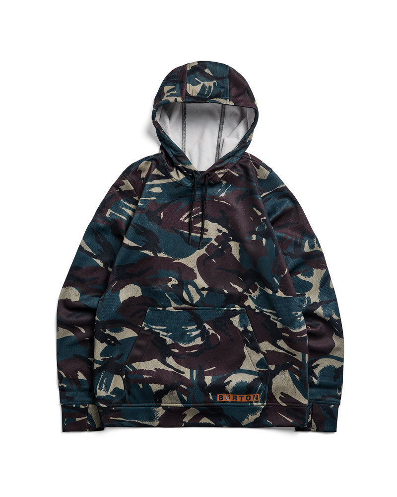 Burton Women's Oak Pullover Hoodie Seersucker Camo 2027
