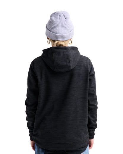 Burton Women's Oak Pullover Hoodie True Black Heather 2027