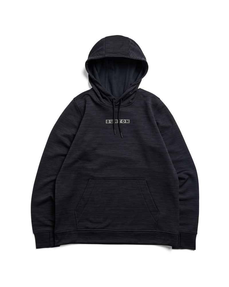 Burton Women's Oak Pullover Hoodie True Black Heather 2027
