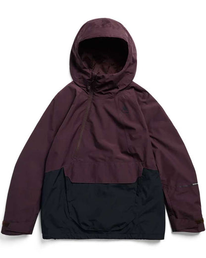 Burton Women's Reserve 2L Relaxed Anorak Bear Hug Brown/ T.Black 2027