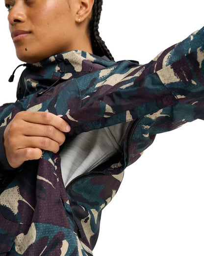 Burton Women's Reserve 2L Relaxed Anorak Seersucker Camo 2027