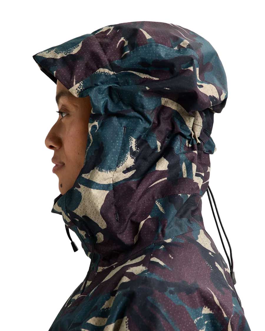 Burton Women's Reserve 2L Relaxed Anorak Seersucker Camo 2027