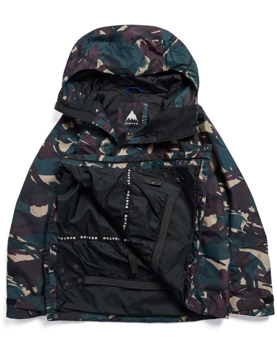 Burton Women's Reserve 2L Relaxed Anorak Seersucker Camo 2027