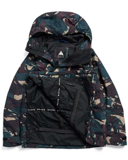 Burton Women's Reserve 2L Relaxed Anorak Seersucker Camo 2027