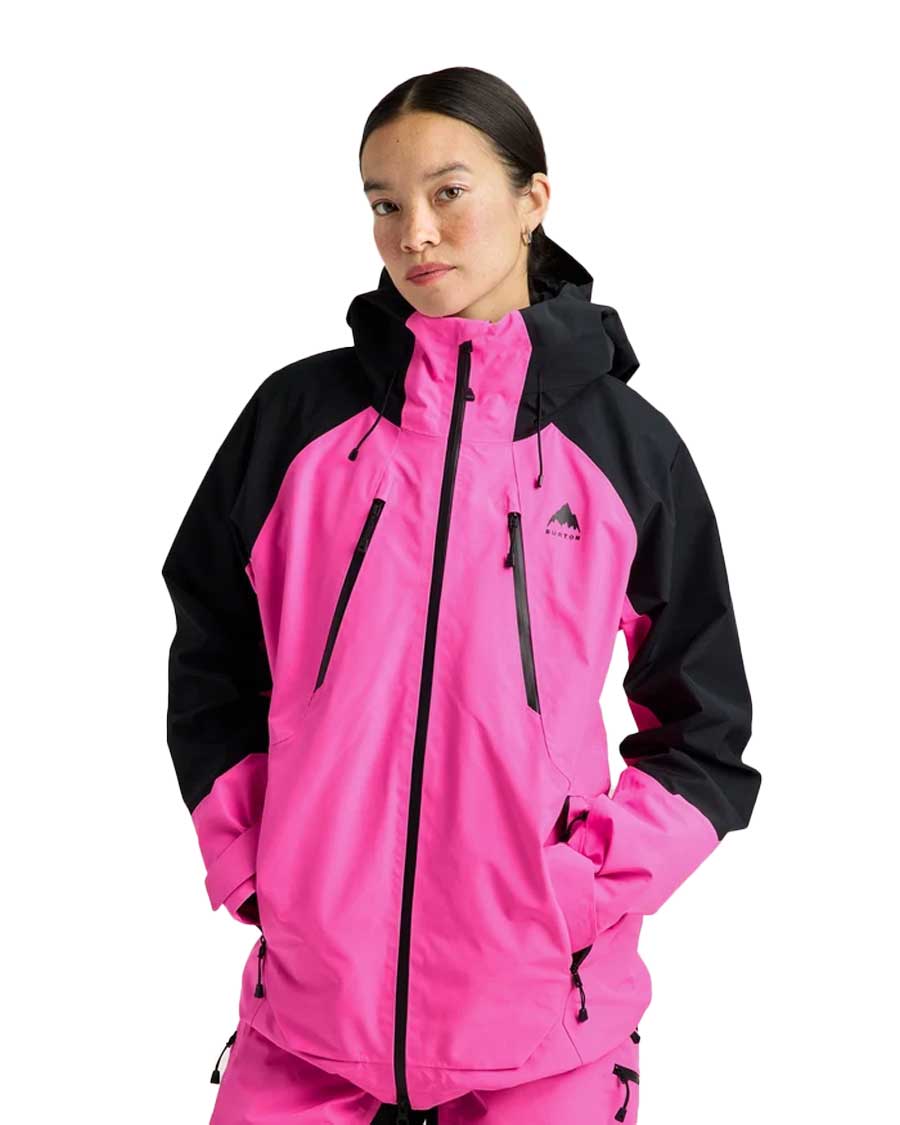 Burton Women's Reserve Gore-Tex 2L Jkt T.Black/ Shockwave Pink 2027