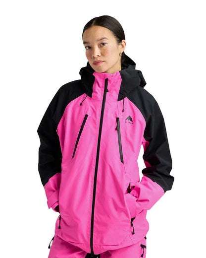 Burton Women's Reserve Gore-Tex 2L Jkt T.Black/ Shockwave Pink 2027