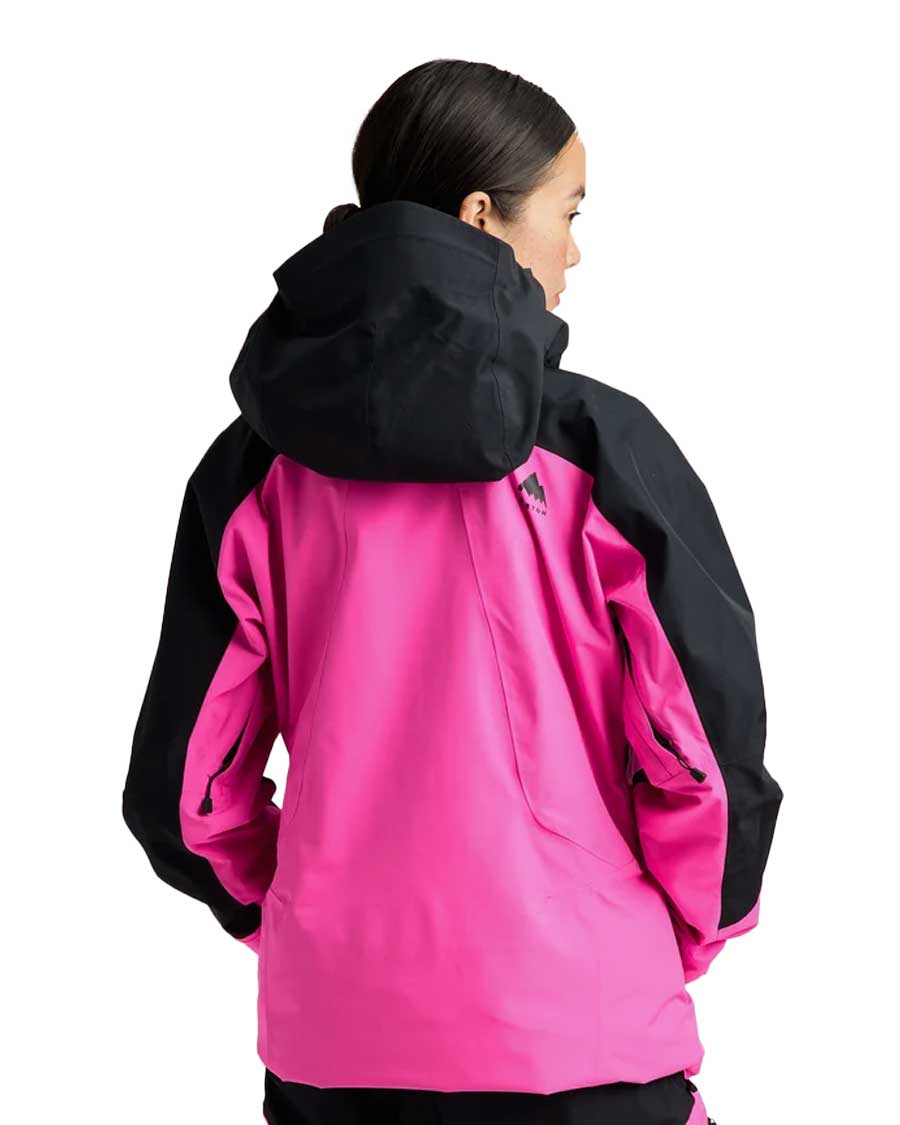 Burton Women's Reserve Gore-Tex 2L Jkt T.Black/ Shockwave Pink 2027
