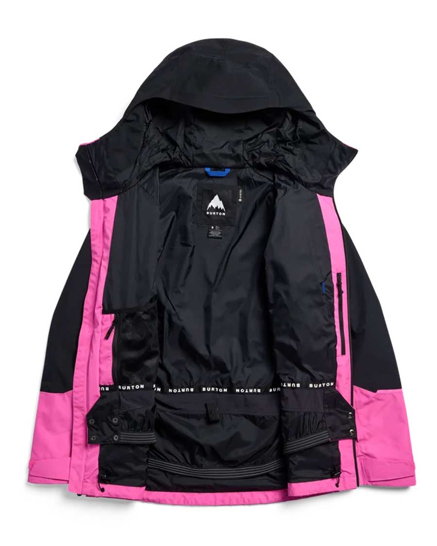 Burton Women's Reserve Gore-Tex 2L Jkt T.Black/ Shockwave Pink 2027