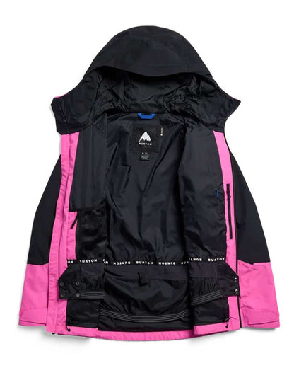 Burton Women's Reserve Gore-Tex 2L Jkt T.Black/ Shockwave Pink 2027
