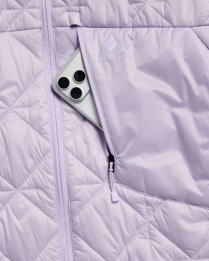 Burton Women's Reserve Synthetic Ins Jacket Moondust Purple 2027