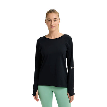 Burton Women's Roadie Base Layer Tech T-Shirt True Black 2026