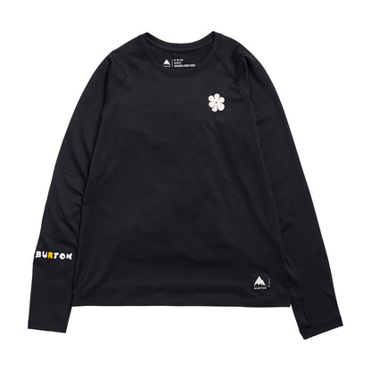 Burton Women's Roadie Base Layer Tech T-Shirt True Black 2027