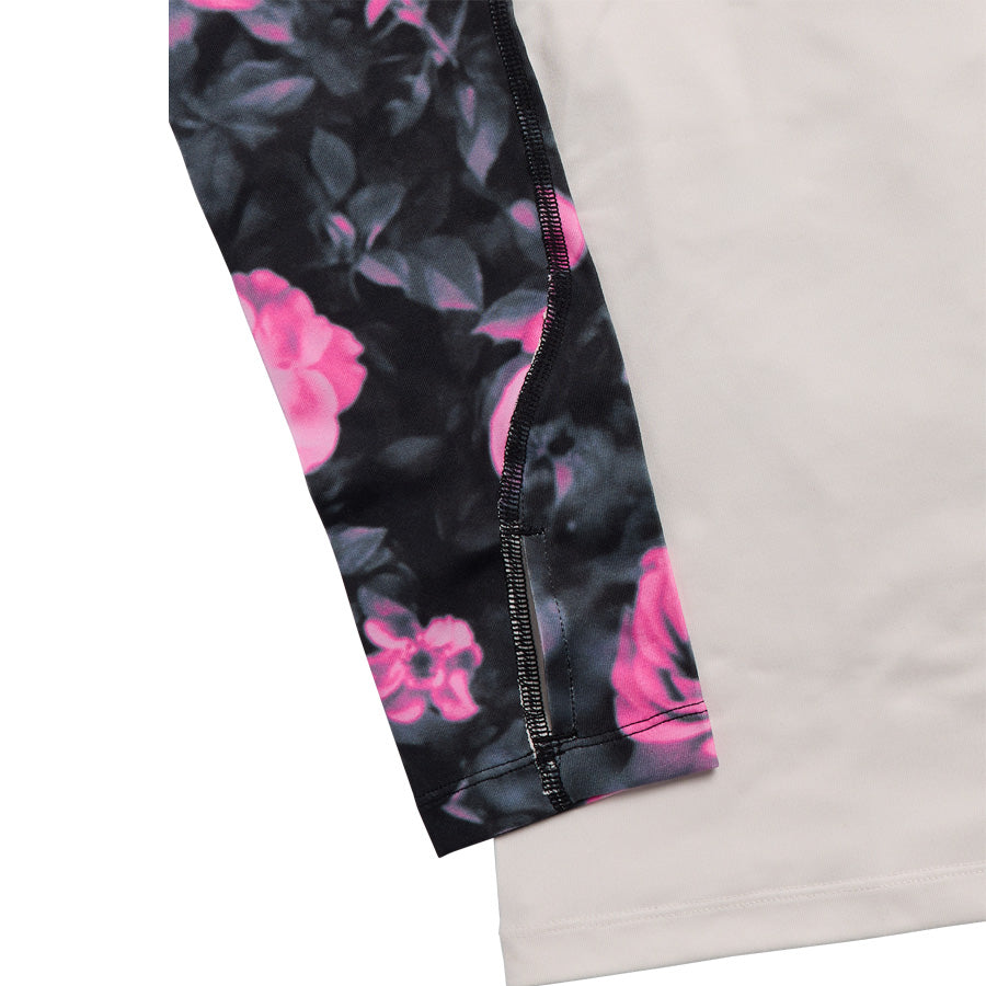 Burton Women's Roadie Base Tech T Shockwave Floral/Stout Wht 2027