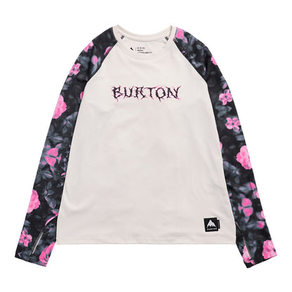 Burton Women's Roadie Base Tech T Shockwave Floral/Stout Wht 2027