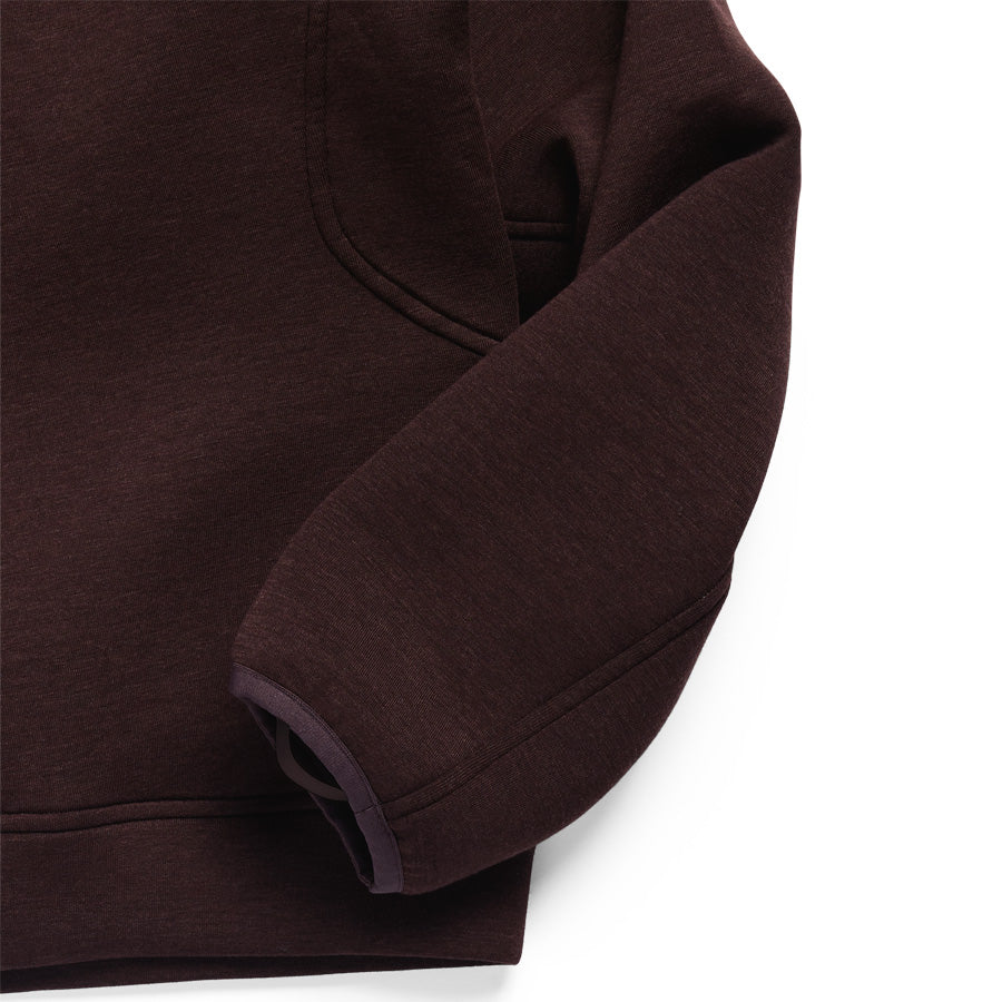 Burton Women's SpaceCloud 1/4 Zip Top Bear Hug Brown Heather 2027