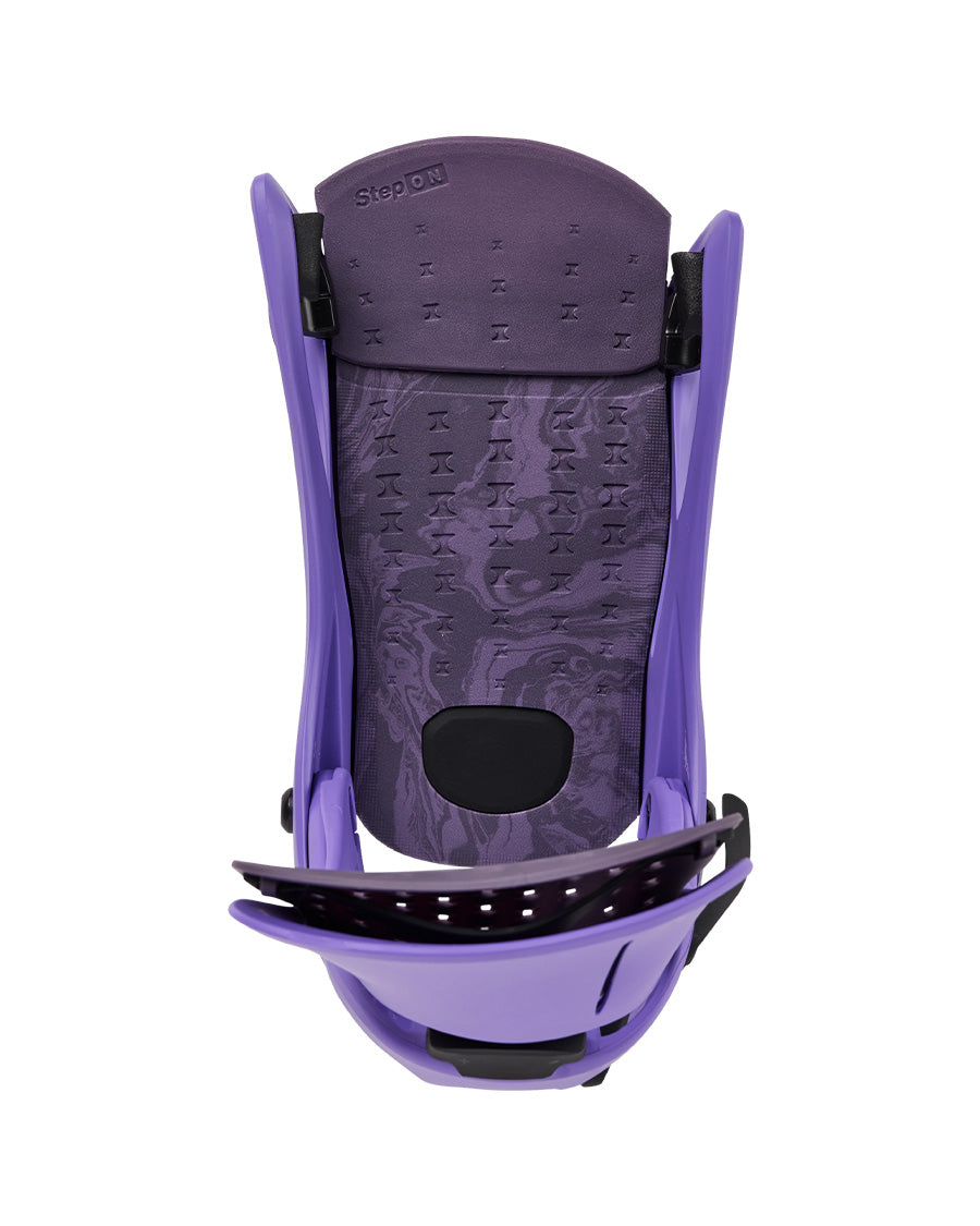Burton Women's Step On® Escapade Re:Flex Snowboard Bindings Purple Voltage 2027