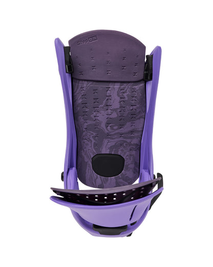 Burton Women's Step On® Escapade Re:Flex Snowboard Bindings Purple Voltage 2027