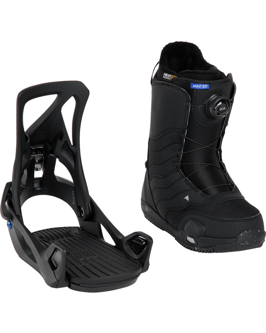 Burton Women's Step-On Package Boot Binding Black 2027