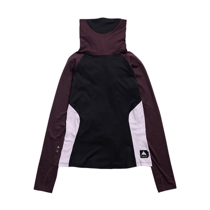Burton Women's Syn Mwt Base Layer LN T.Blk /Bear Hug Brn /Moondst Prpl 2027