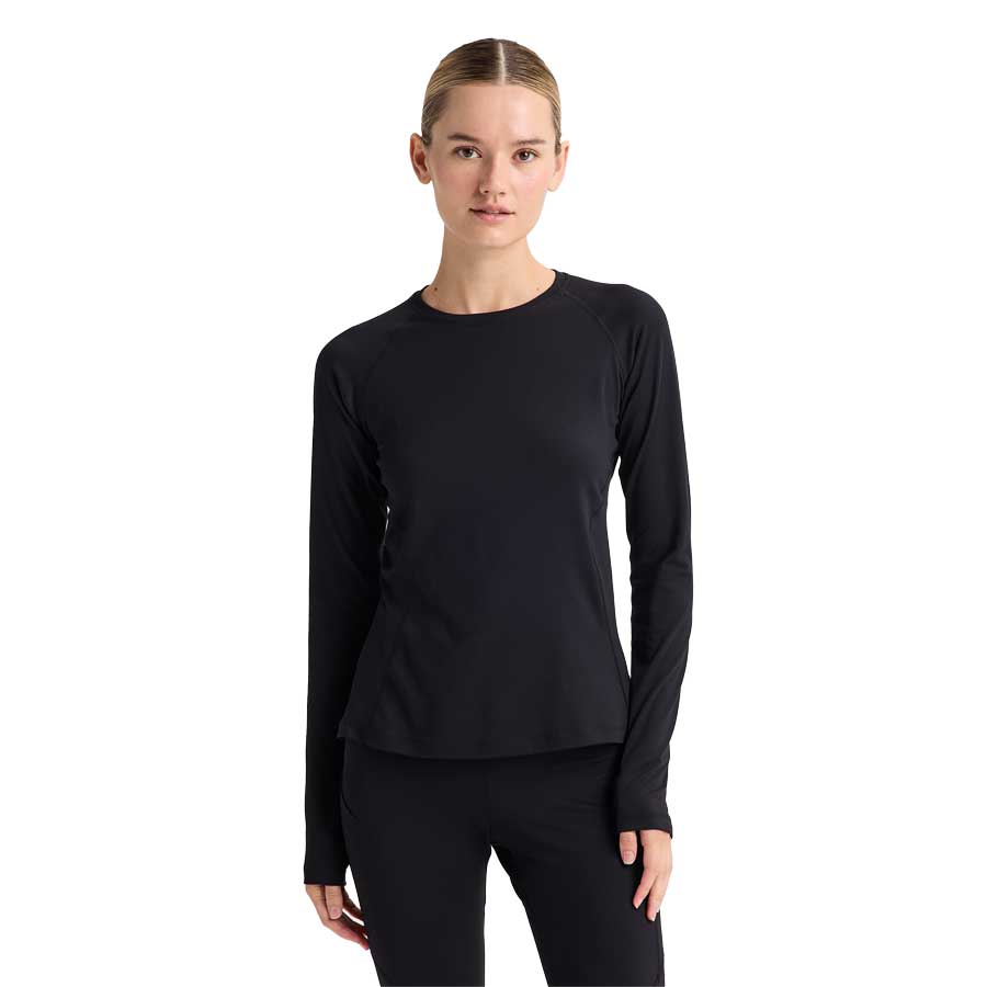 Burton Women's Synthetic Midweight Base Layer Crew True Black 2027