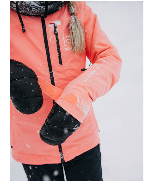 Burton Women's [ak] Embark Gore-Tex 2L Jacket Reef Pink 2024 – The