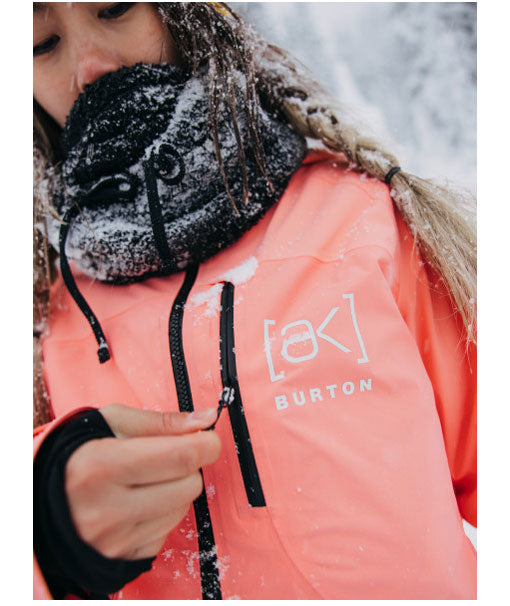 Burton Women's [ak] Embark Gore-Tex 2L Jacket Reef Pink 2024 – The