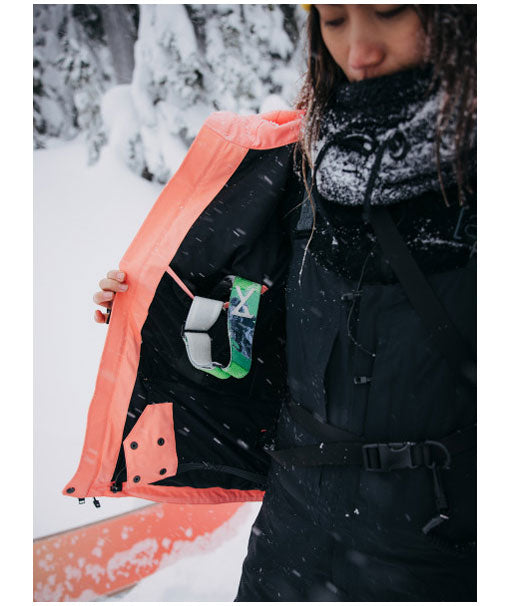 Burton Women's [ak] Embark Gore-Tex 2L Jacket Reef Pink 2024 – The