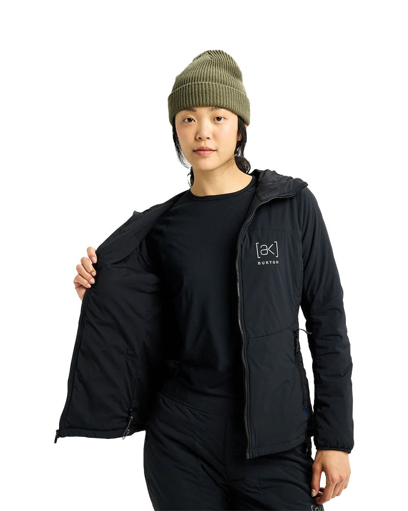 Burton Women's [ak] Helium Hooded Stretch Ins Jacket True Black 2026